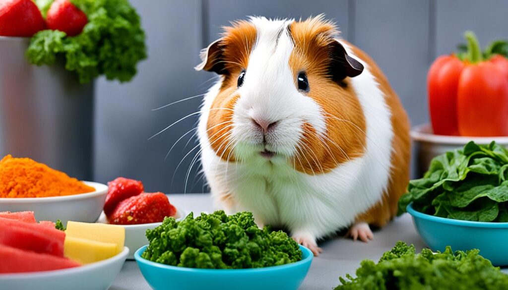 alternative food for guinea pigs