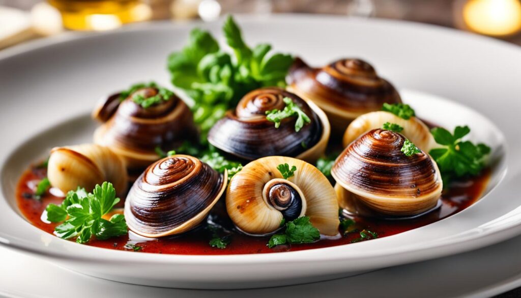 snails in French cuisine