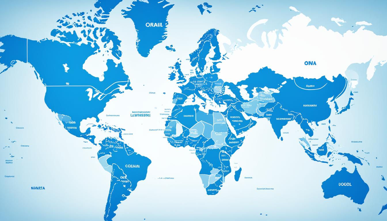 what countries are included in o2 travel