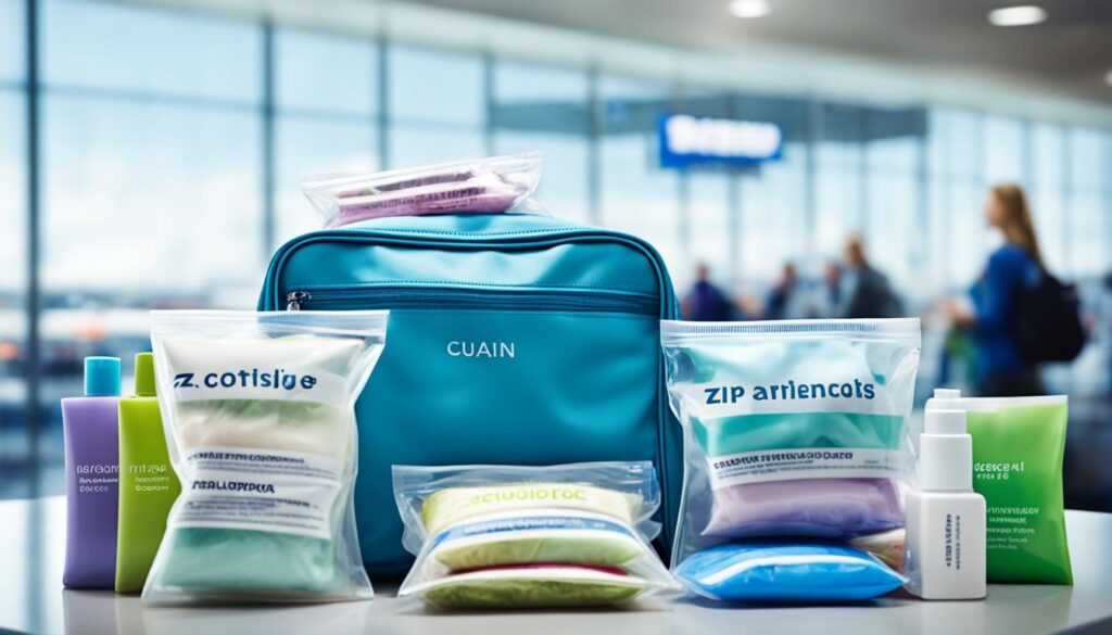Clear Ziplock Bags for Airport Security