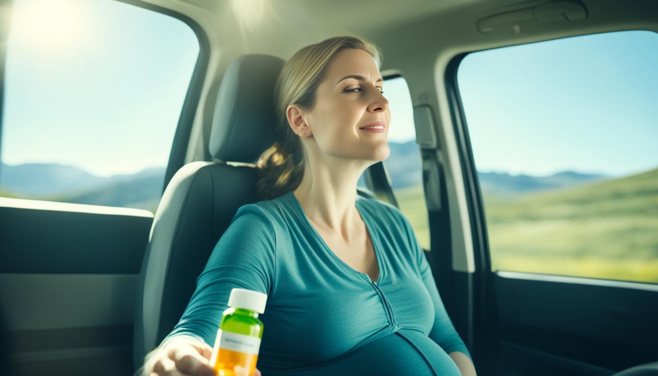can you take travel sickness tablets when pregnant